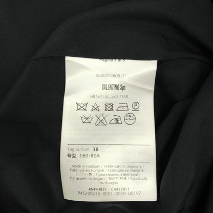 RED VALENTINO レッドヴァレンチノ HR3VS106 ブラック ノースリーブ ワンピース ワンピース