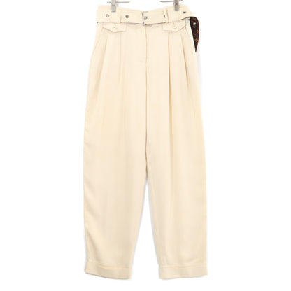 LOUIS VUITTON ルイヴィトン 【国内正規】RW211B AN1 FKPO67 ベルト付 2タック入り パンツ ボトムス