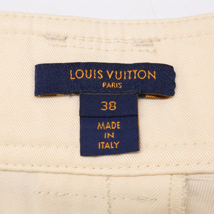 LOUIS VUITTON ルイヴィトン 【国内正規】RW211B AN1 FKPO67 ベルト付 2タック入り パンツ ボトムス