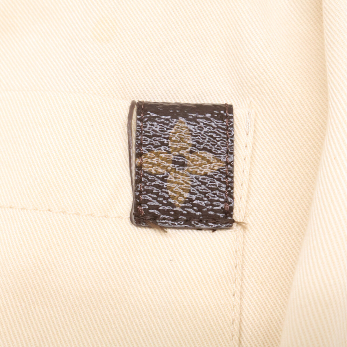 LOUIS VUITTON ルイヴィトン 【国内正規】RW211B AN1 FKPO67 ベルト付 2タック入り パンツ ボトムス