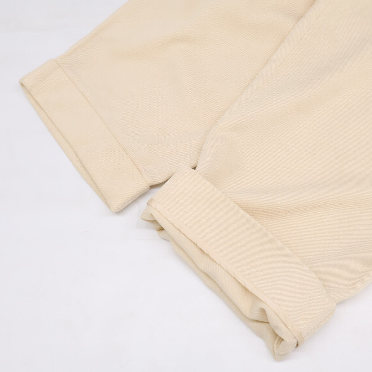 LOUIS VUITTON ルイヴィトン 【国内正規】RW211B AN1 FKPO67 ベルト付 2タック入り パンツ ボトムス