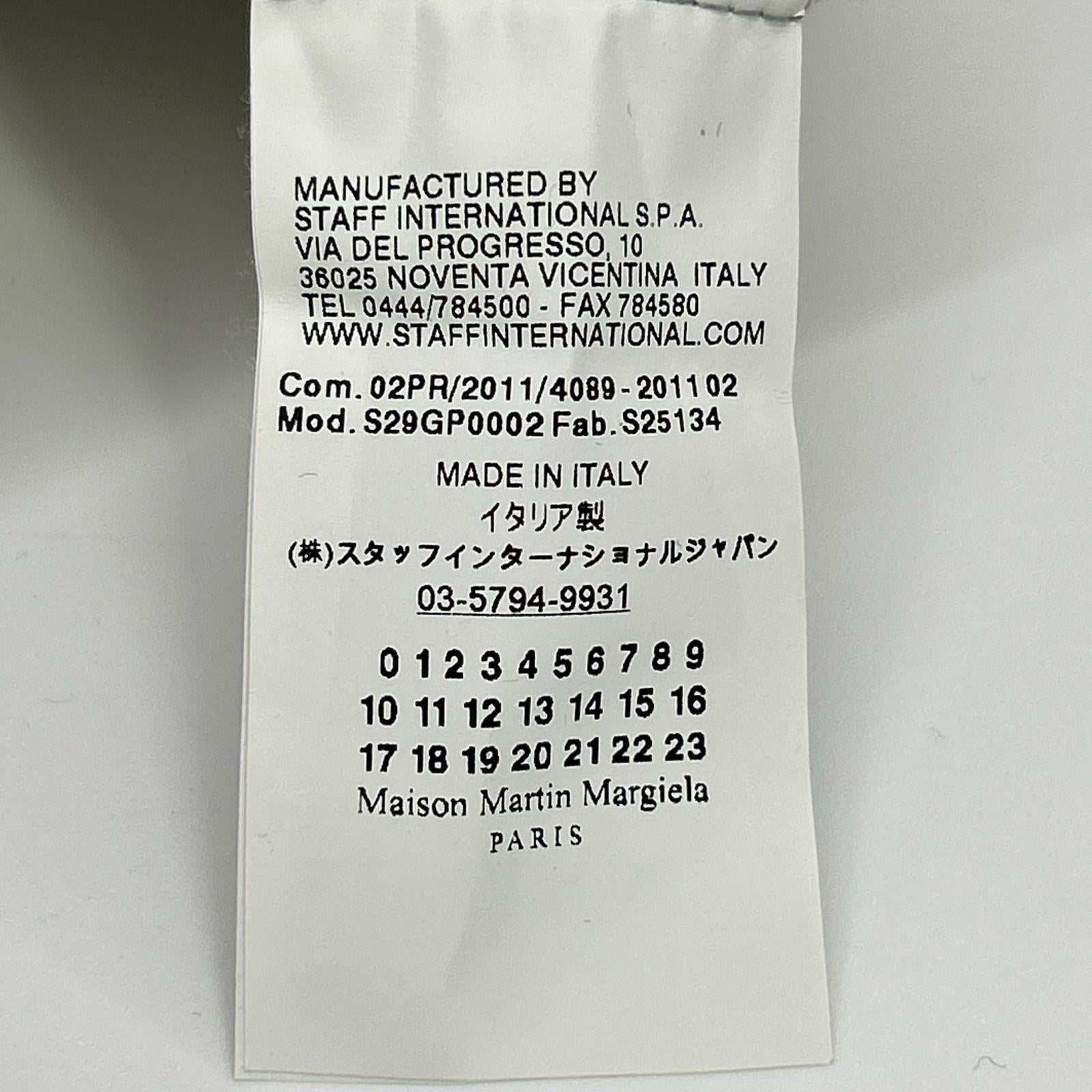 Maison margiela メゾンマルジェラ S29GP0002 グレー 11年 コットン スウェットトレーナー トップス
