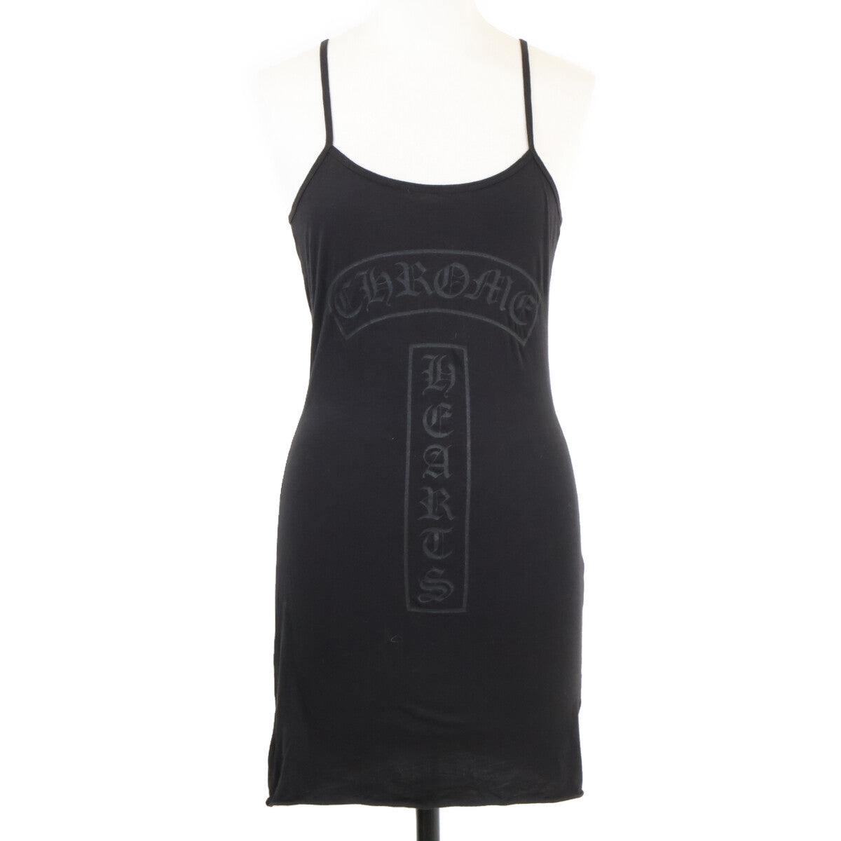 Chrome Hearts クロムハーツ 2612-304-5351 Vertical Logo Print Camisole ヴァーティカルロゴ プリント キャミソール トップス