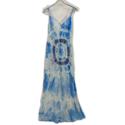 【SALE】 dannijo ダンニージョ ブルー Bullseye Tie Dye Slip Dress ワンピース