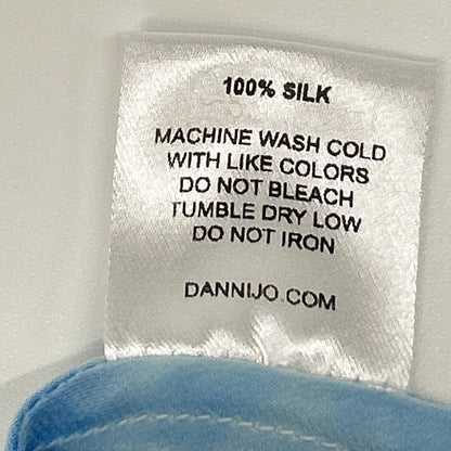 【SALE】 dannijo ダンニージョ ブルー Bullseye Tie Dye Slip Dress ワンピース