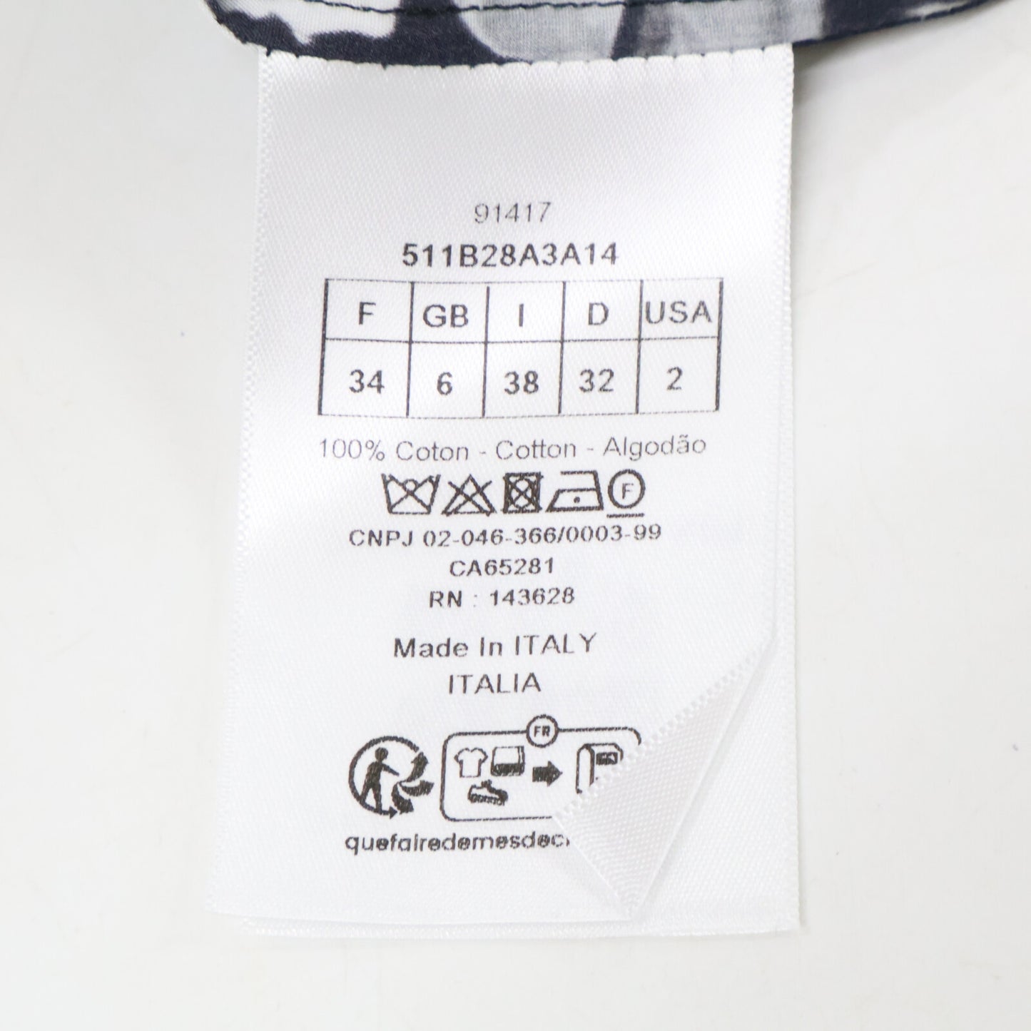 Christian Dior クリスチャンディオール 【美品/国内正規/25年製】511B28A3A14 ムッシュディオールパッチワークモチーフ 長袖シャツ トップス