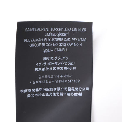 Yves Saint Laurent 【Excellent Condition/Domestic Authorized Product/Manufactured in 2023】756788 Wool T-Shirt Long Dress/One-Piece