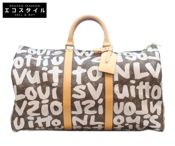LOUIS VUITTON ルイヴィトン M92197 キーポル50 モノグラム グラフィティ ボストンバッグ
