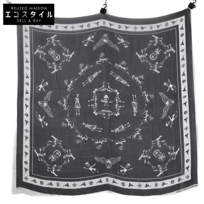 Chrome Hearts クロムハーツ by FOTI フォティ スカル シルク スカーフ
