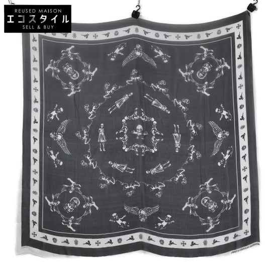 Chrome hearts クロムハーツ by FOTI フォティ スカル シルク スカーフ