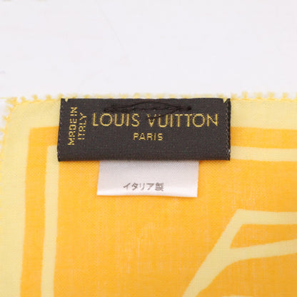 LOUIS VUITTON ルイヴィトン 【美品/国内正規】イパネマ モノグラム コットン スカーフ