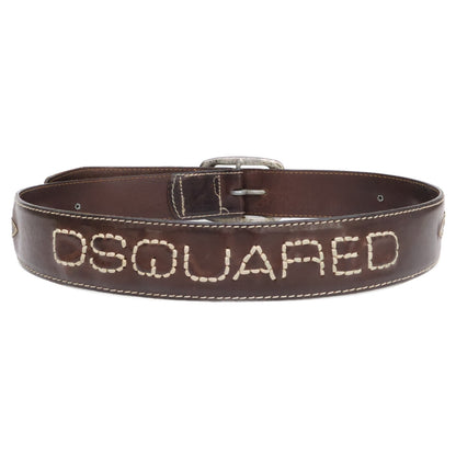 DSQUARED2 ディースクエアード コンチョ レザー ネイティブ ベルト