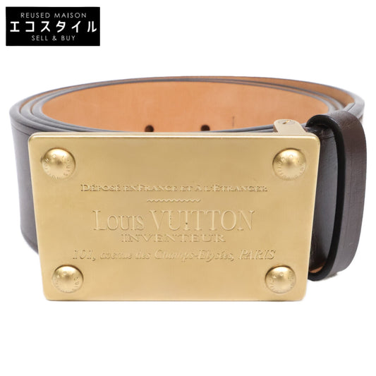 LOUIS VUITTON ルイヴィトン 【美品】M6811U サンチュール・アヴァントゥール レザー ベルト