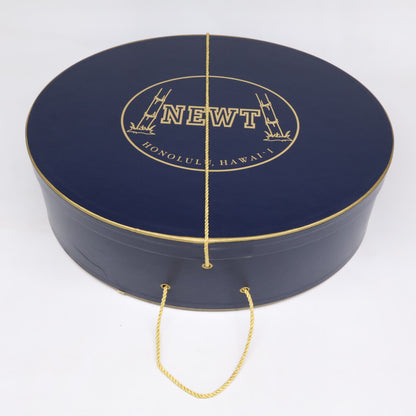 【SALE】 NEWT ニュート 【美品】リボン パナマハット 帽子