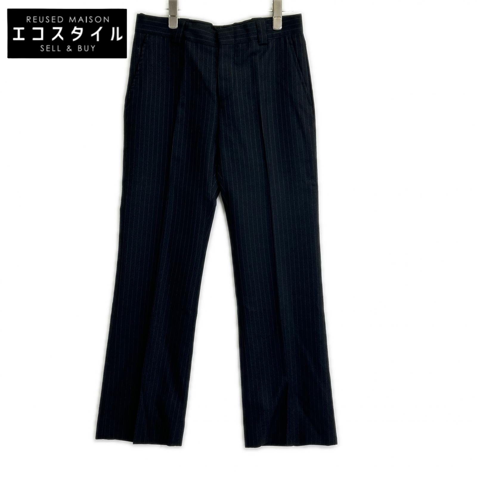 GUCCI グッチ 201-1110-4209 ブラック ピンストライプ パンツ ボトムス