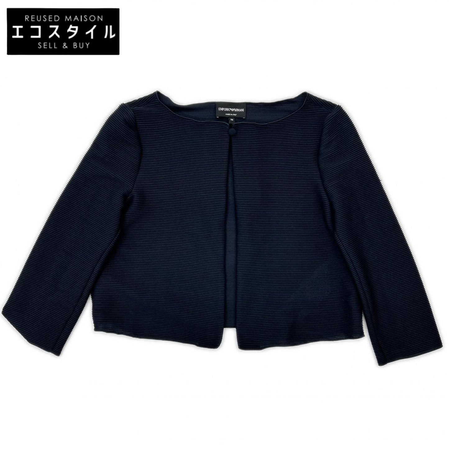 EMPORIO ARMANI エンポリオアルマーニ 3H2G8N 2JL8Z 19年 ネイビー カーディガン トップス
