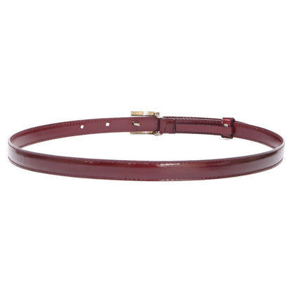 GUCCI グッチ 【美品】037.194.0969 Gロゴバックル レザー ベルト
