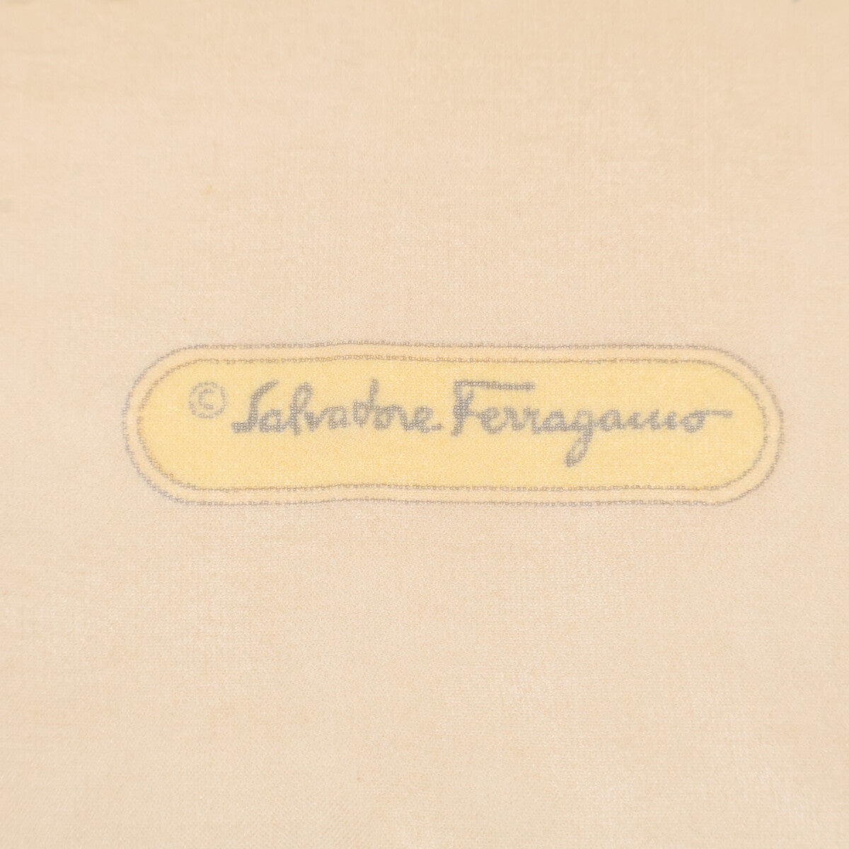 Salvatore Ferragamo サルヴァトーレフェラガモ 【美品】アニマル ハイビスカス シルク ストール