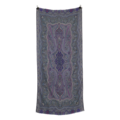 ETRO エトロ 【美品】ペイズリー柄 シルク/ウール ストール