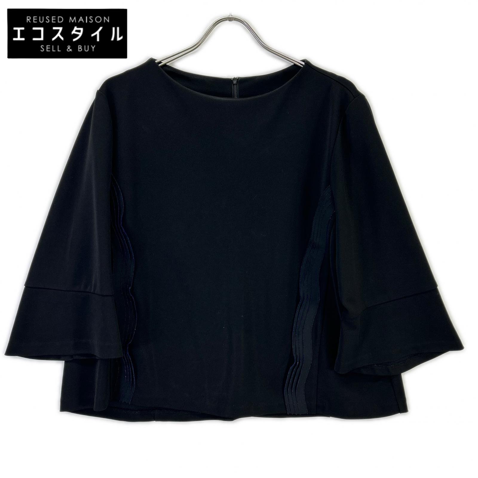 HIROKO BIS ヒロコビス RLKLB-10280 ブラック ブルー トップス トップス
