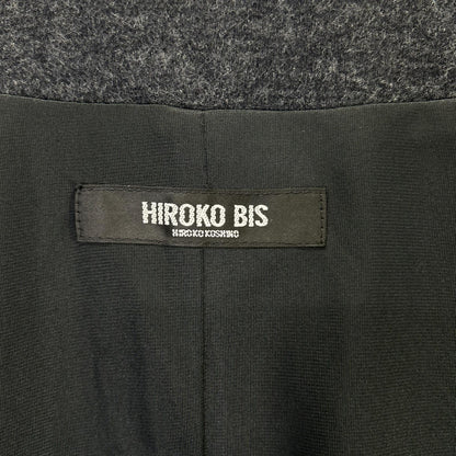 HIROKO BIS ヒロコビス RLJAK-05380 ウールジャージーノーカラージャケット ジャケット