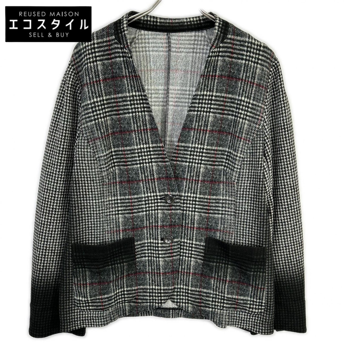HIROKO BIS ヒロコビス RLTAJ-25350 チェック ワンピース ジャケット セット ジャケット