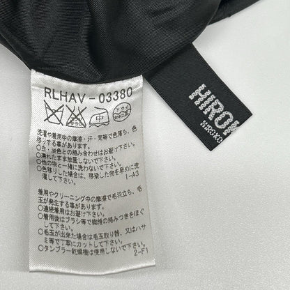 HIROKO BIS ヒロコビス RLHAV-03380 ブラック 花柄 刺繍 フレアスカート スカート