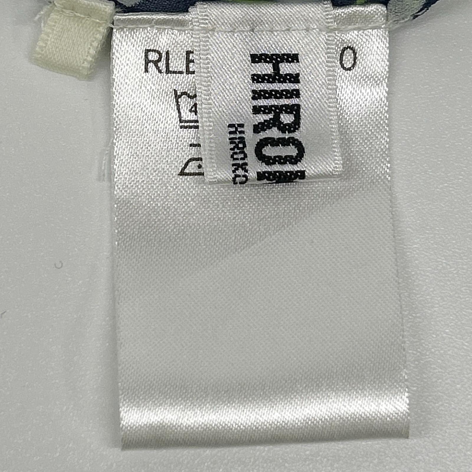 HIROKO BIS ヒロコビス RLBEF-01210 ホワイト オレンジ シアートップス トップス