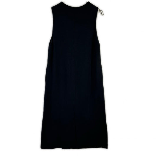 theory luxe セオリーリュクス ブラック ノースリーブ ワンピース VISCOSE PONTE JADA LS ワンピース