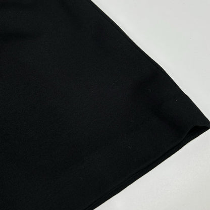 theory luxe セオリーリュクス ブラック ノースリーブ ワンピース VISCOSE PONTE JADA LS ワンピース