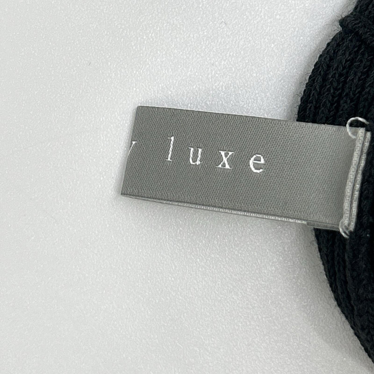 theory luxe セオリーリュクス ブラック スリットリブニットワイドパンツ OPUS MILAS ボトムス