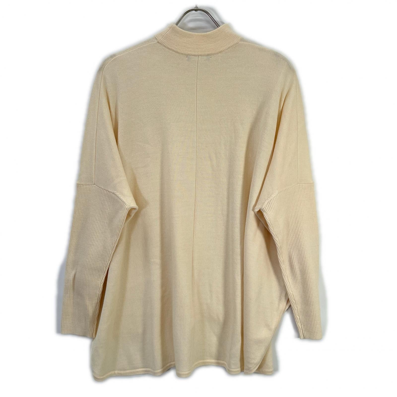 theory luxe セオリーリュクス 03-1101750 アイボリー VICTORIA JONA プルオーバーニット トップス