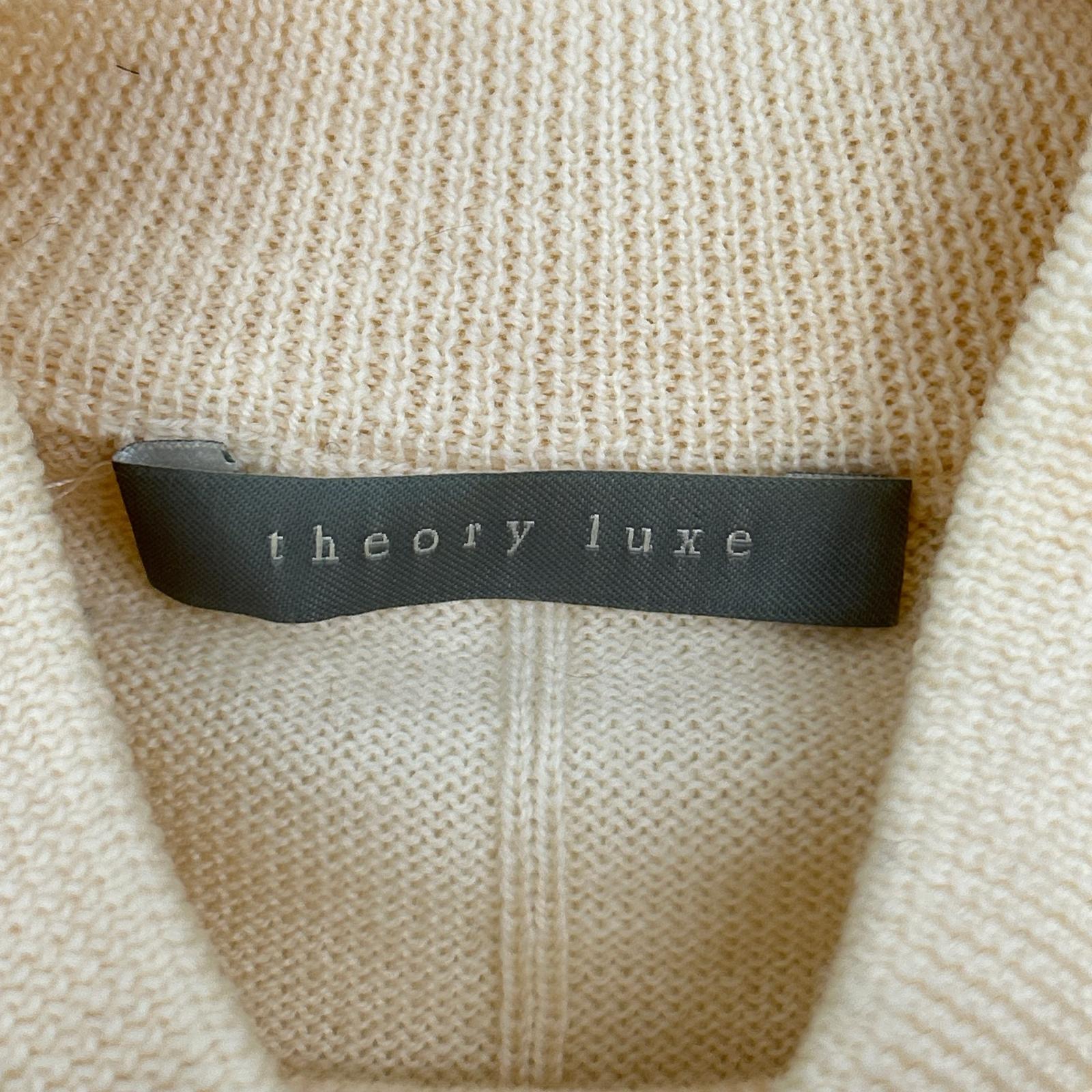 theory luxe セオリーリュクス 03-1101750 アイボリー VICTORIA JONA プルオーバーニット トップス