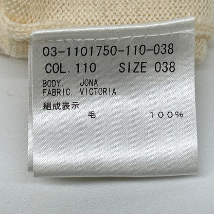 theory luxe セオリーリュクス 03-1101750 アイボリー VICTORIA JONA プルオーバーニット トップス
