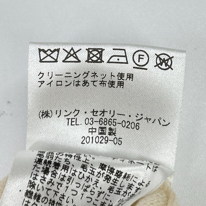 theory luxe セオリーリュクス 03-1101750 アイボリー VICTORIA JONA プルオーバーニット トップス