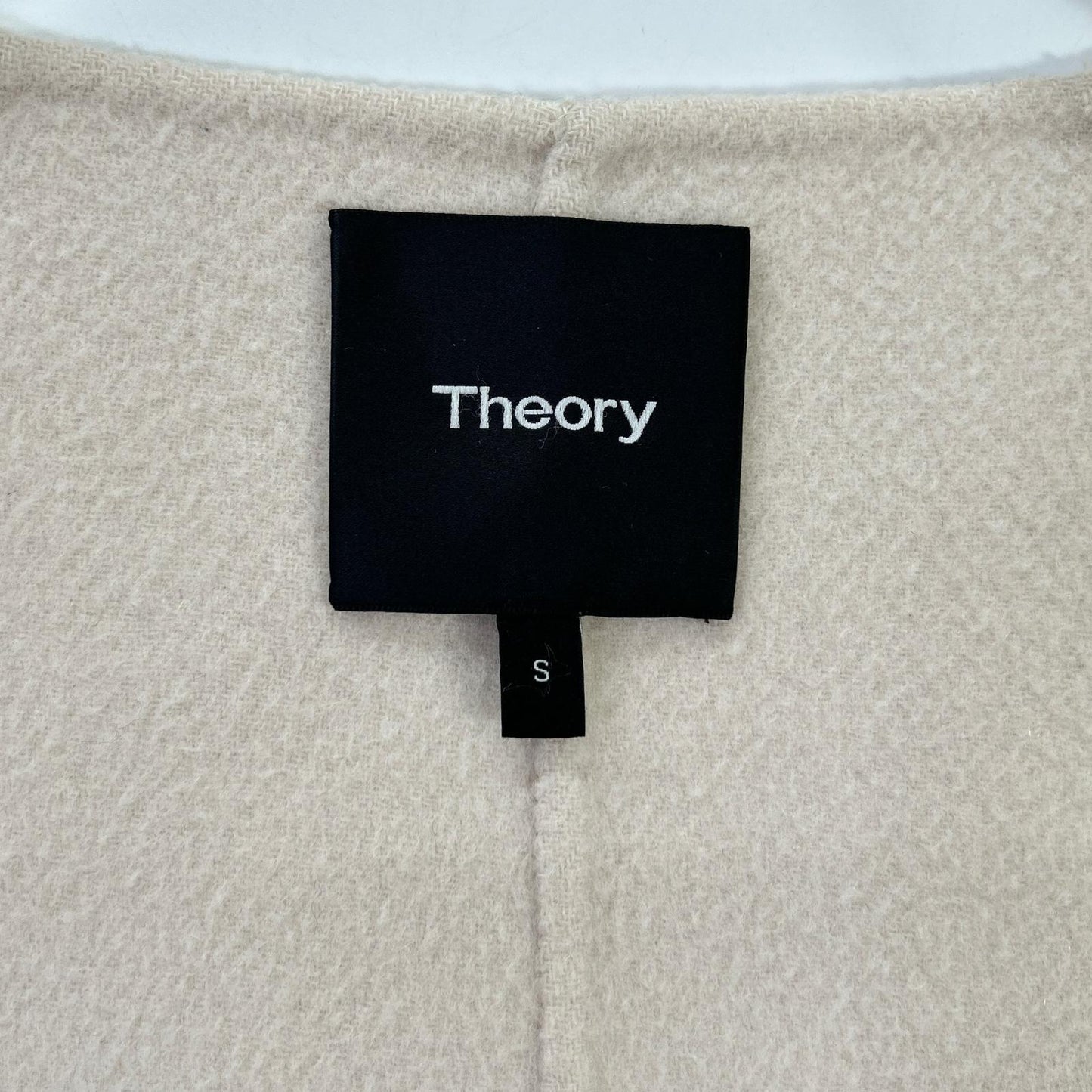Theory セオリー アイボリー カシミヤウール NEW DIVIDE LUXE ROUND COAT DFコート コート