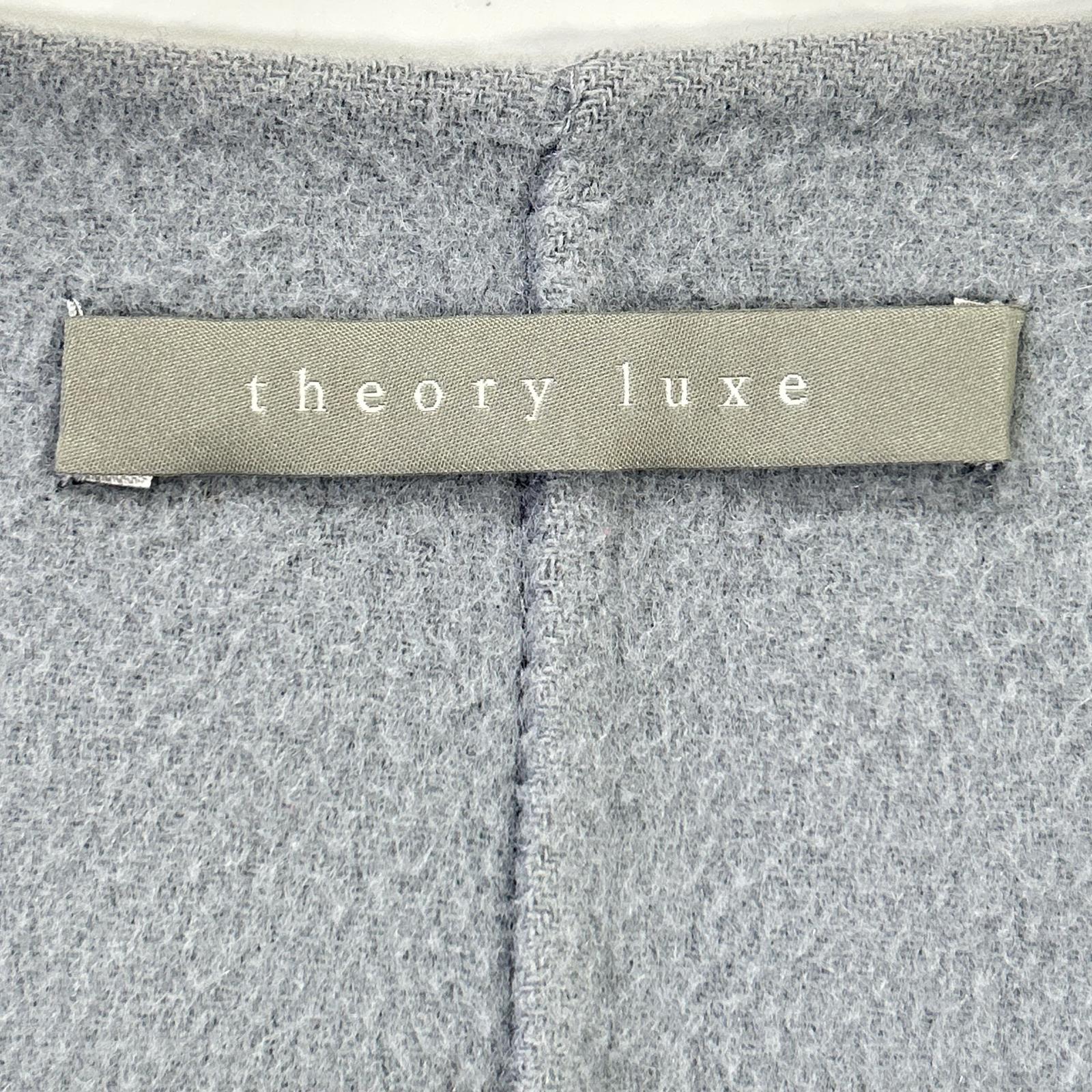 theory luxe セオリーリュクス スカイブルー カシミヤウール MOTION MARIO コート コート