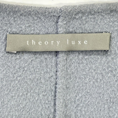 theory luxe Theory Luxe sky blue cashmere-wool MOTION MARIO coat coat