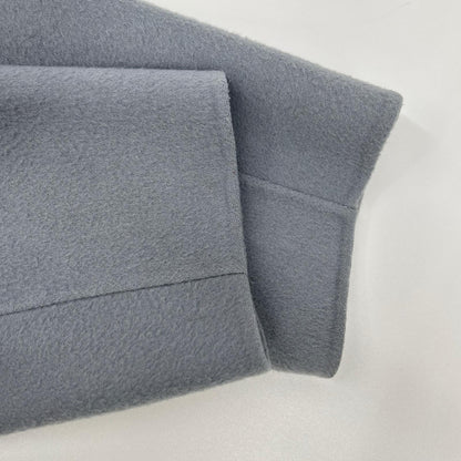 theory luxe Theory Luxe sky blue cashmere-wool MOTION MARIO coat coat