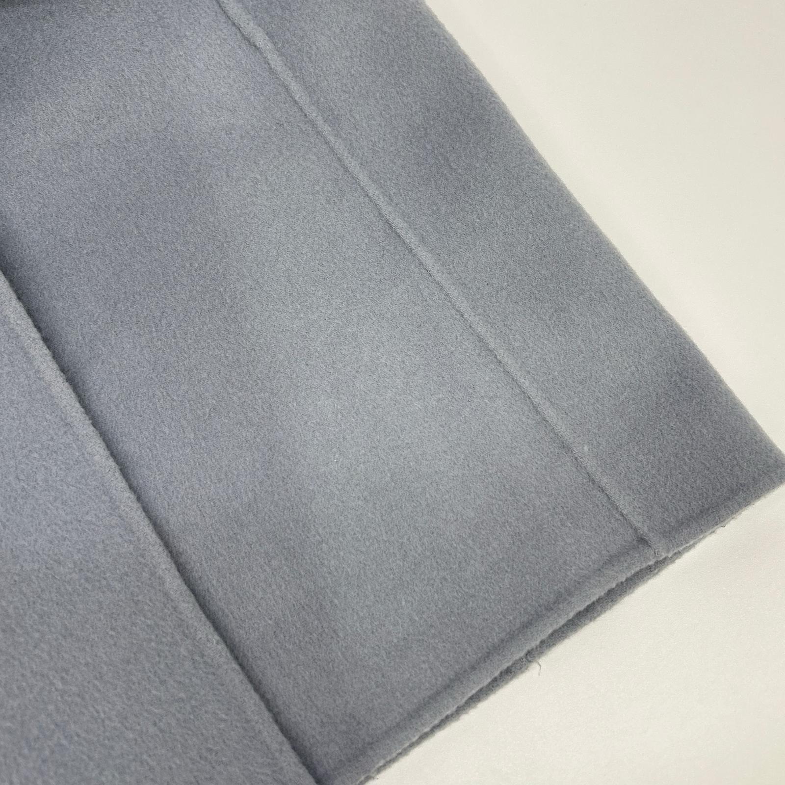 theory luxe Theory Luxe sky blue cashmere-wool MOTION MARIO coat coat