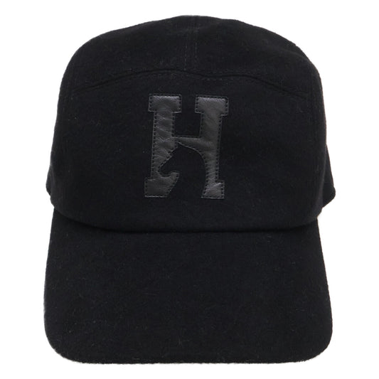 HERMES エルメス 【美品】H252049N ネヴァダ・Hシュヴァル キャップ 帽子
