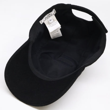 HERMES エルメス 【美品】H252049N ネヴァダ・Hシュヴァル キャップ 帽子