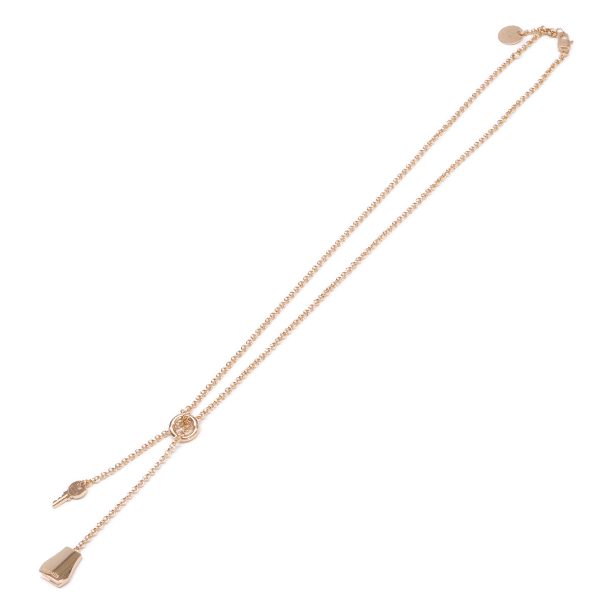 HERMES エルメス 仕上げ済み H220261B 750PG ケリー クロシェット PM ネックレス