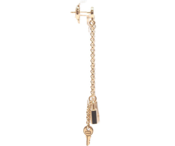 HERMES エルメス 750 ピンクゴールド ケリー・クロシェット ピアス ピアス