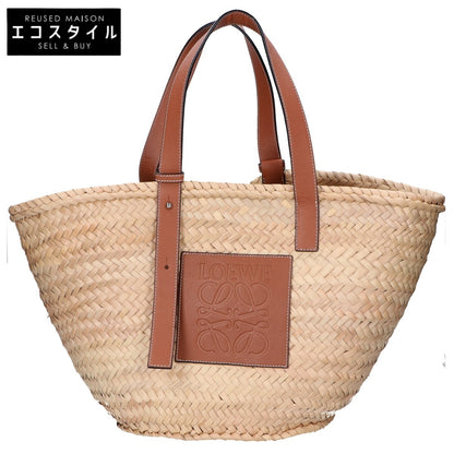 LOEWE ロエベ バスケットバッグ ヤシの葉&カーフ ハンドバッグ