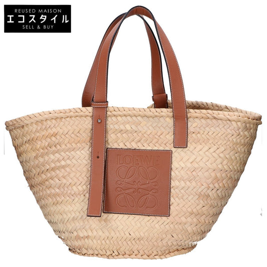 LOEWE ロエベ バスケットバッグ ヤシの葉&カーフ ハンドバッグ