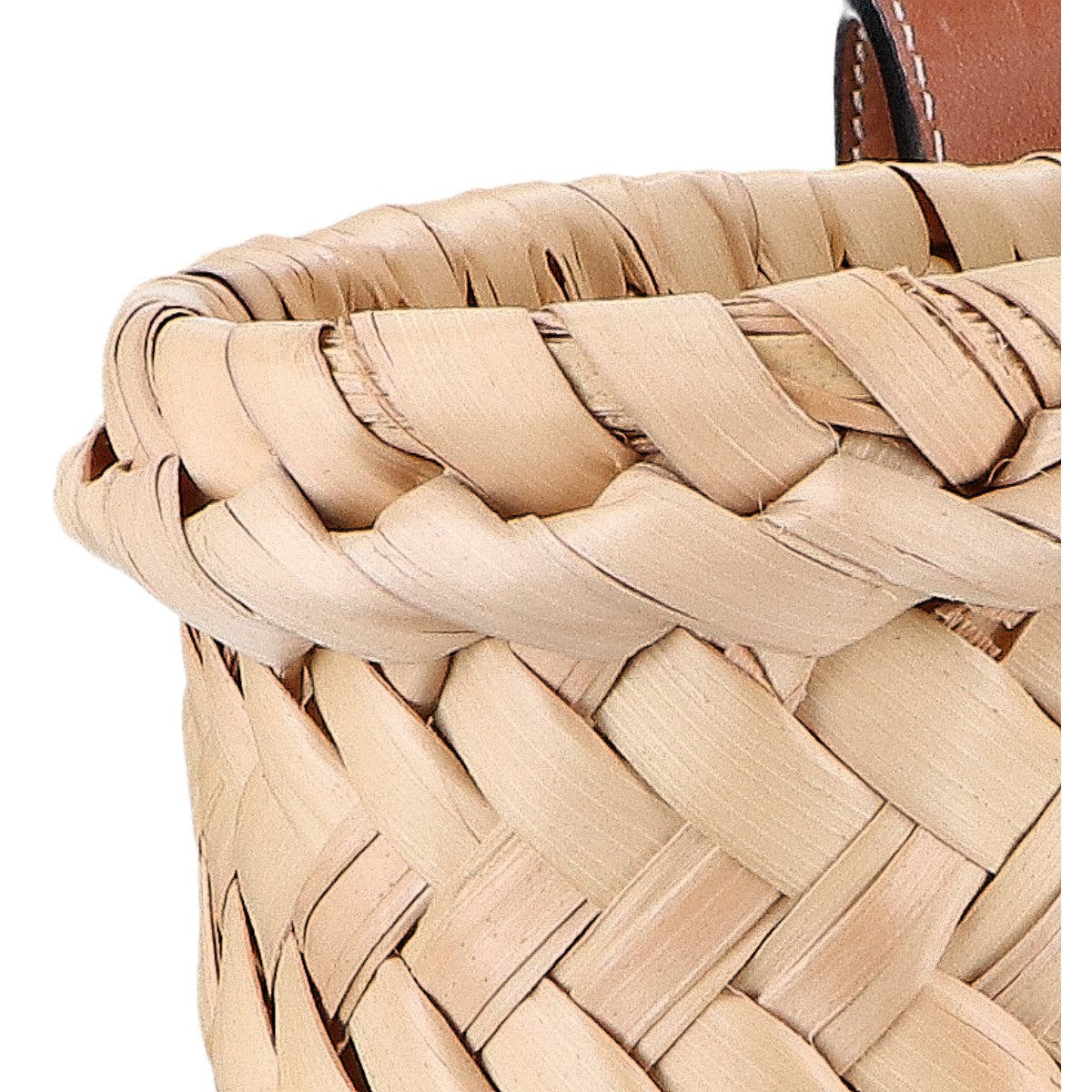 LOEWE ロエベ バスケットバッグ ヤシの葉&カーフ ハンドバッグ