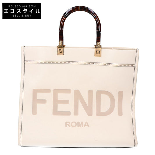 FENDI フェンディ 8BH386 カーフレザー サンシャイン ミディアム ハンドバッグ トートバッグ
