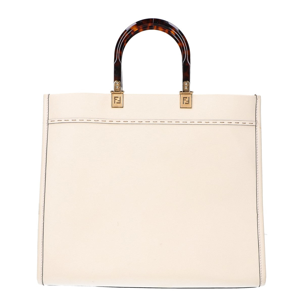 FENDI フェンディ 8BH386 カーフレザー サンシャイン ミディアム ハンドバッグ トートバッグ