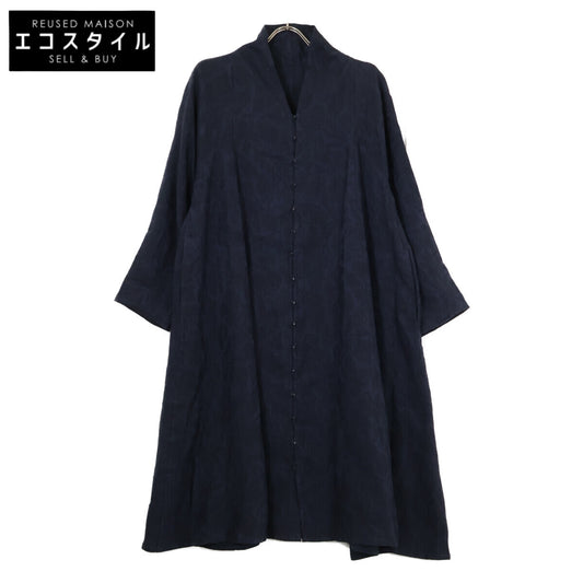 JURGEN LEHL ヨーガンレール 【美品/24SS】J0141FA111 リネン フラワージャガード ワンピース